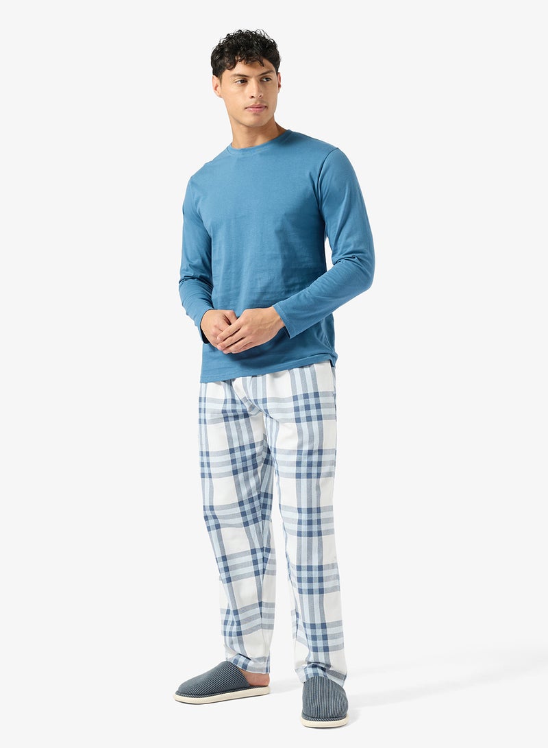 روبرت وود طقم تي شيرت وبنطلون بقصة عادية - Image 5